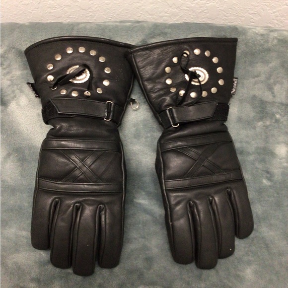 Milwaukee Leather Motorcycle Riding Gloves - Picture 4 of 7